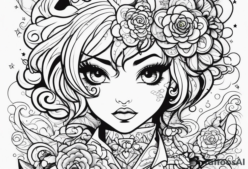 hentai tattoo idea