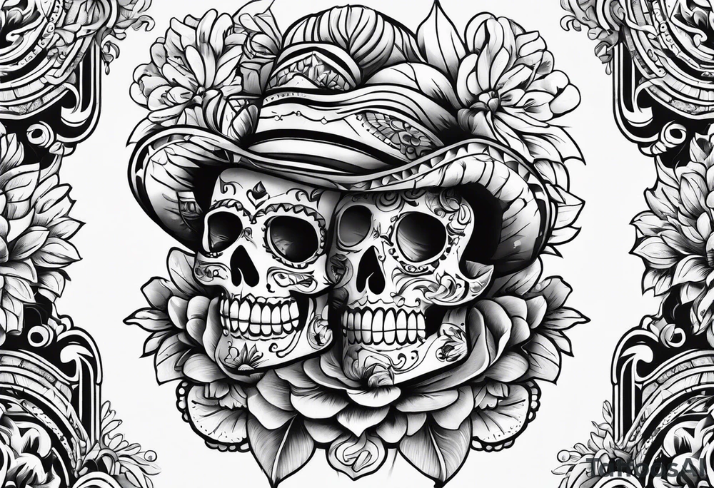 mexican style tattoo tattoo idea
