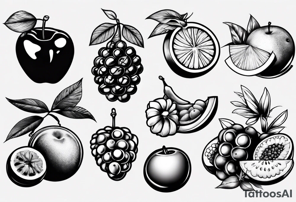 Fruits tattoo idea