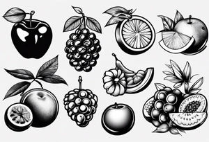 Fruits tattoo idea