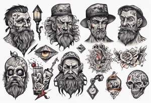 lost guy tattoo idea