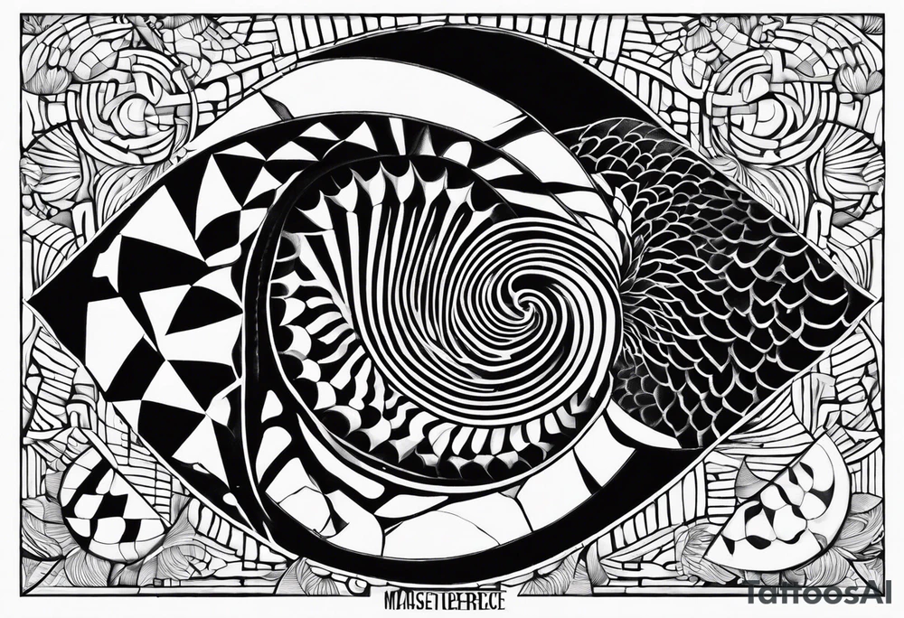 Nautilus tattoo idea