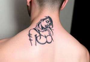 Gangsta sadgirl tattoo idea