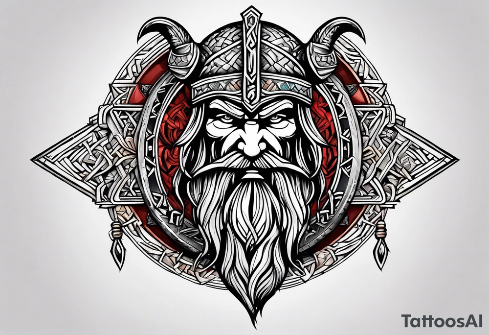 Viking tattoo idea