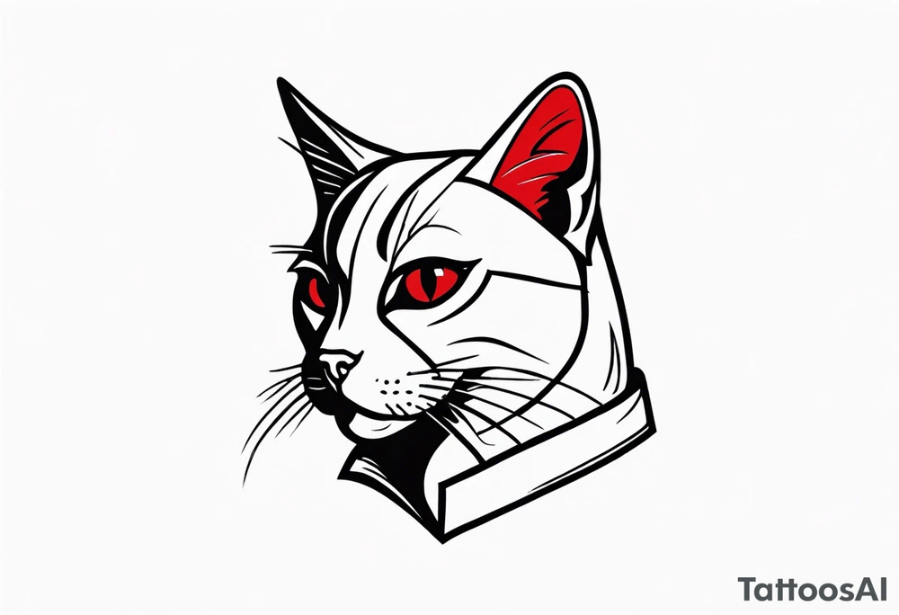 Communist cat tattoo idea