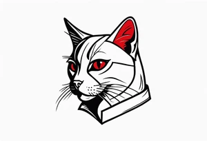 Communist cat tattoo idea