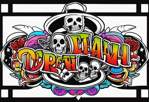Forearm death row records tattoo idea