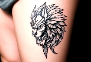 Mabel,Warrior,September, San Francisco tattoo idea