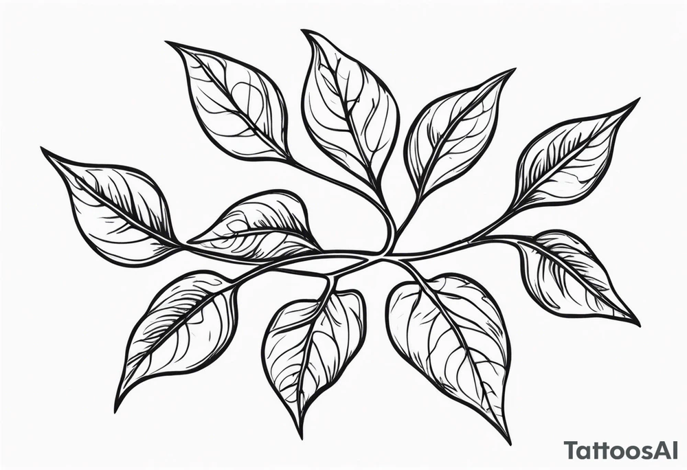 Vine Ivy tattoo idea