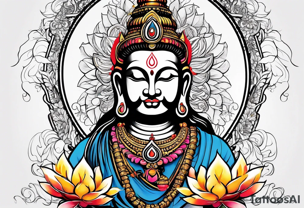 “Jai mahakaal” in different ideas tattoo idea