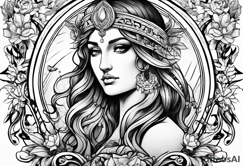 Greek mythology tattoo idea