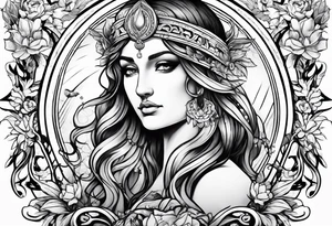 Greek mythology tattoo idea