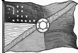 Filipino flag tattoo idea