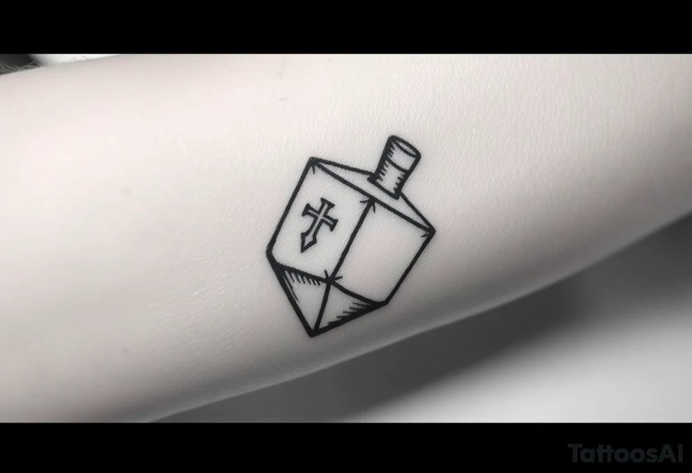 Dreidel tattoo idea