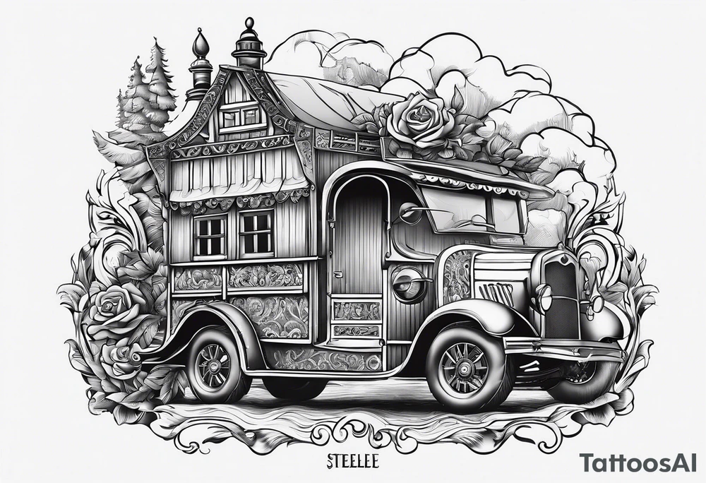 Steele old English tattoo idea