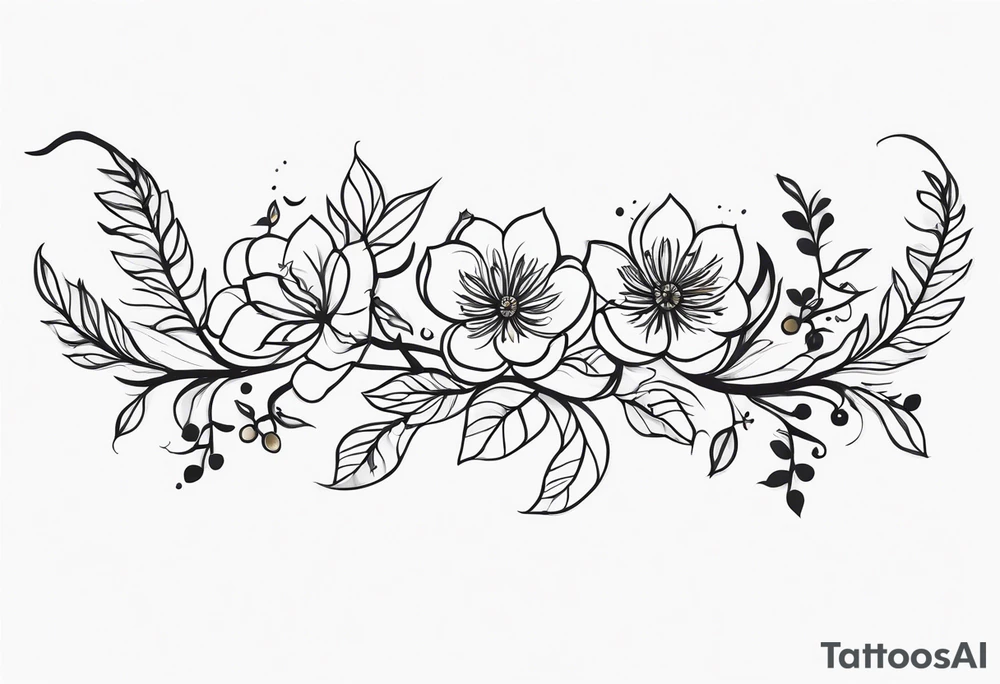 The longest Vines of Flores tattoo idea