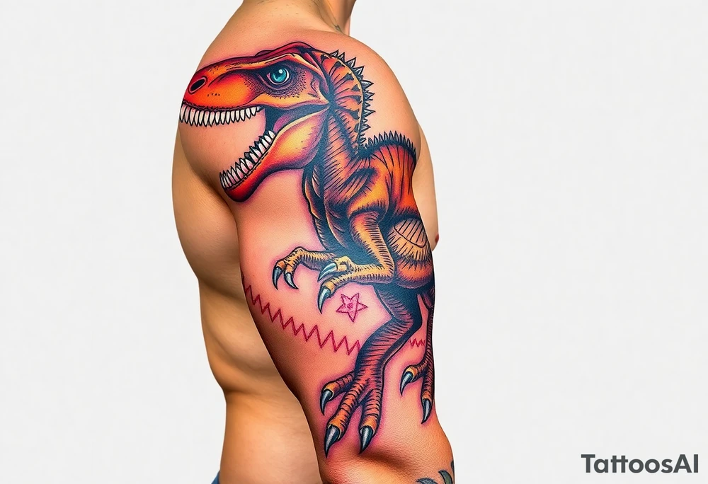 dinosaur tattoo idea