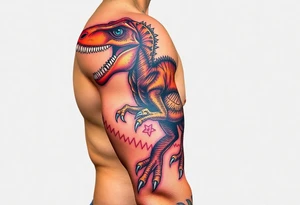 dinosaur tattoo idea