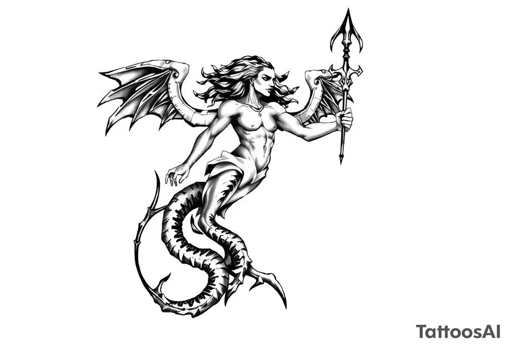 Atlantis tattoo idea