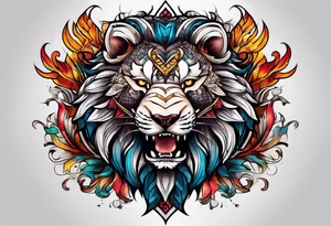 Chimera tattoo idea