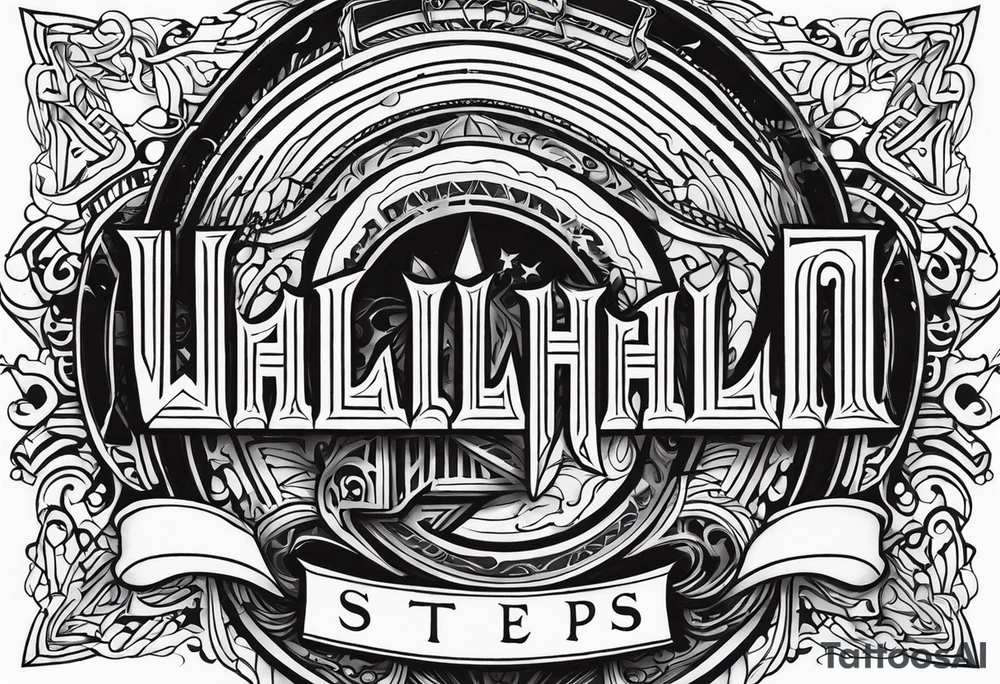 Valhalla steps tattoo idea