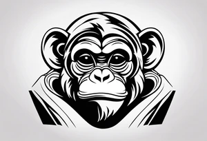 SEE NO EVIL MONKEY EMOJI tattoo idea
