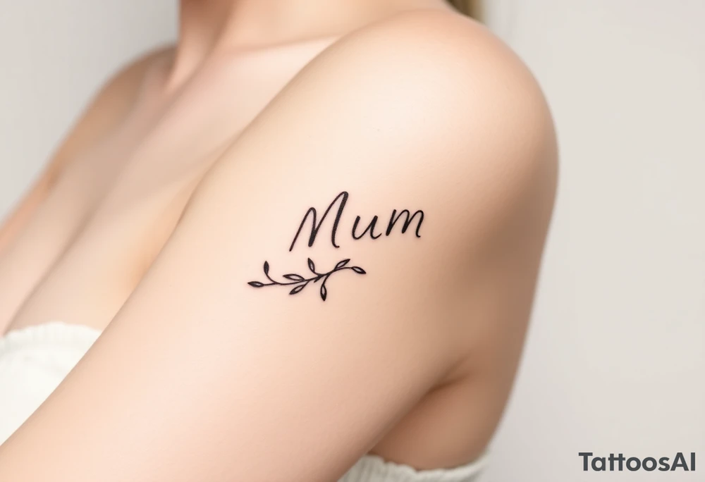 mum tattoo idea