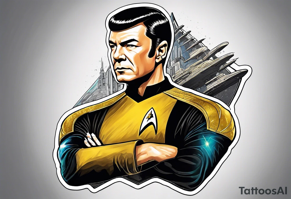 Star trek tattoo idea
