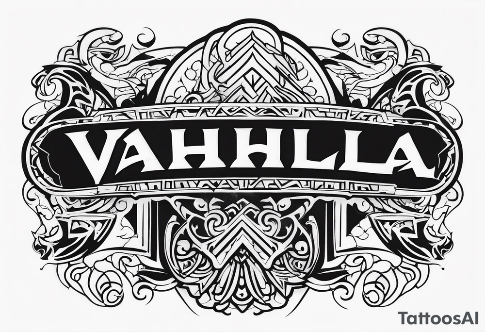 Valhalla tattoo idea