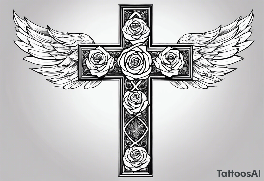 Forearm:Cross-rose-dove-proverbs 3:5 in side cross tattoo idea Forearm:Cross-rose-dove-proverbs 3:5 in side cross tattoo idea