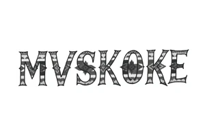 The word “MVSKOKE” shaded with Pendleton print tattoo idea