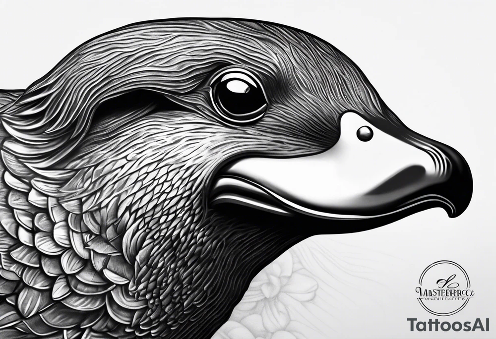 platypus tattoo idea