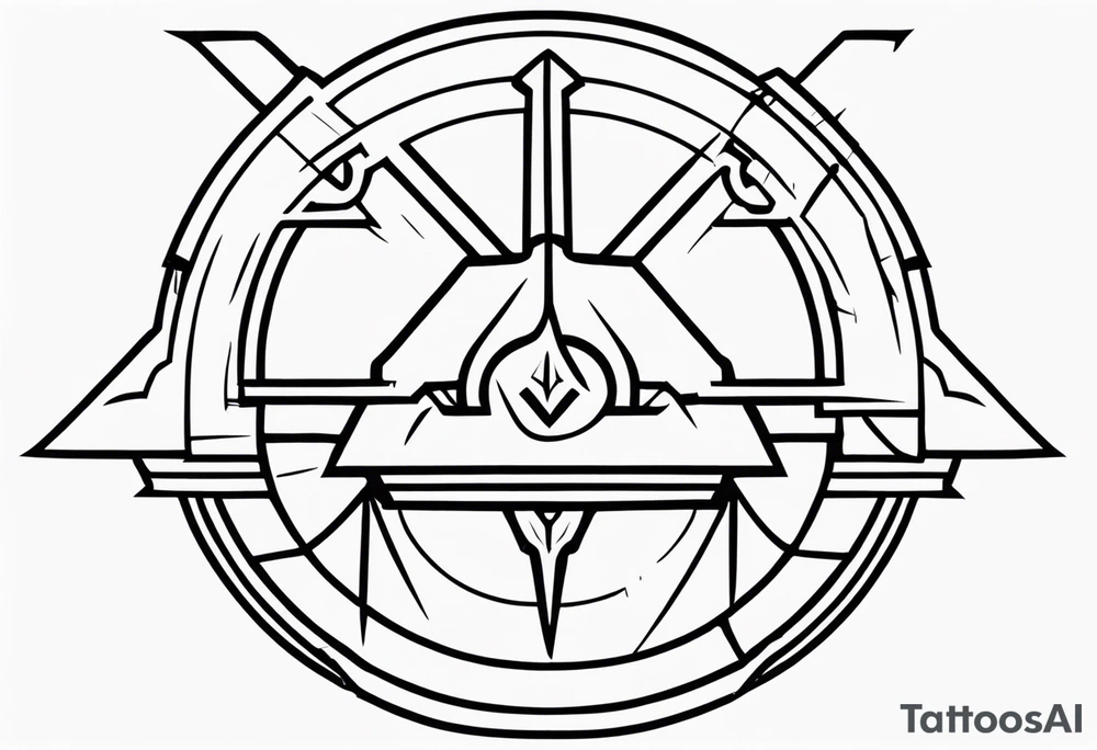 Ancient spartan symbol tattoo tattoo idea