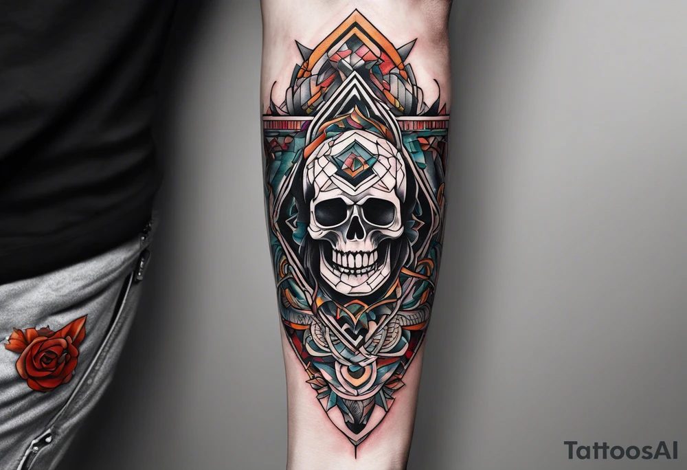 arm tattoo that say RIP HASIM tattoo idea