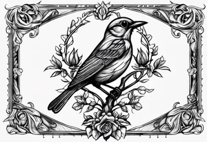 Lamp of nightingale tattoo idea