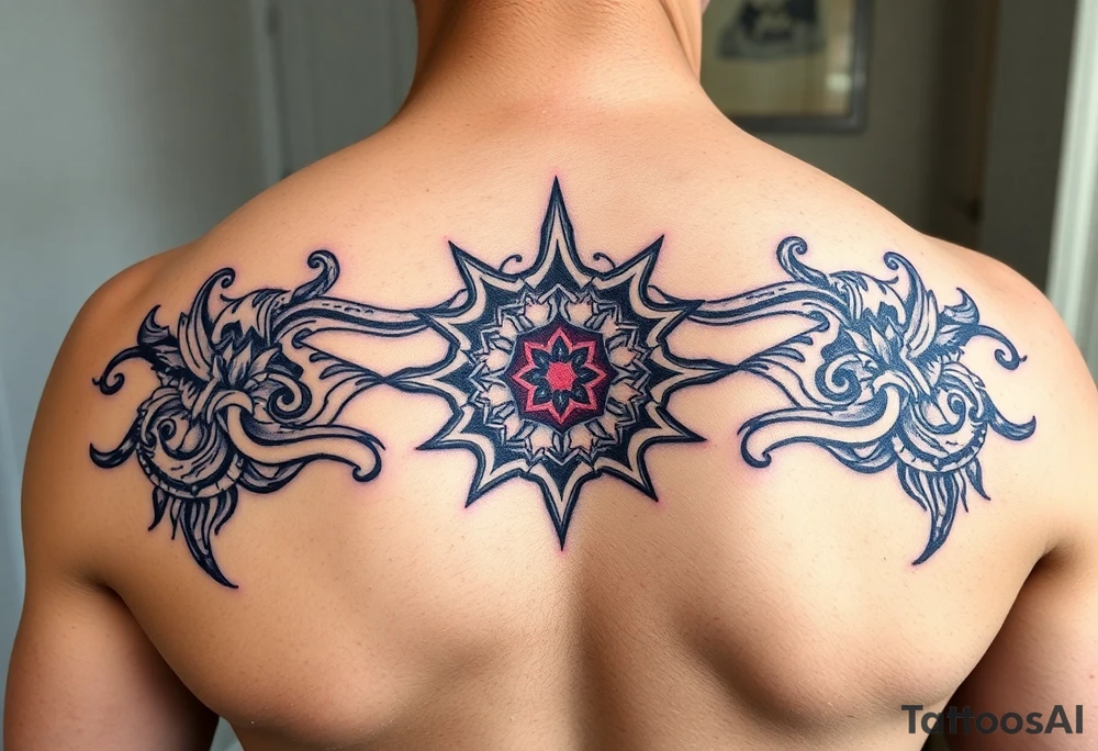 Scroll tattoo idea