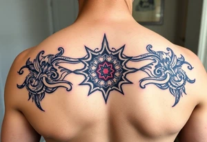 Scroll tattoo idea