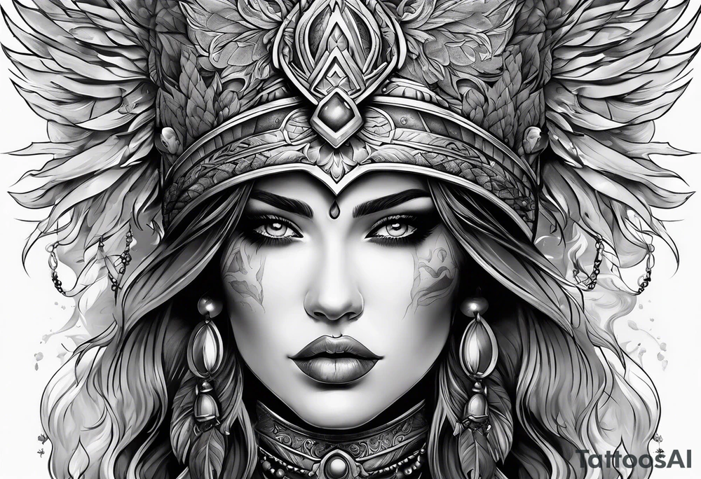 Valhalla mist fog tattoo idea