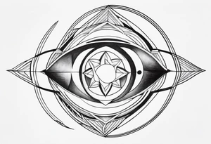 My escher eclipse tattoo idea