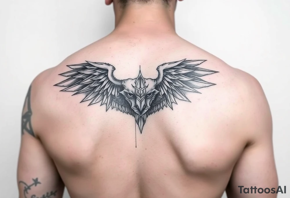 half tattoo tattoo idea