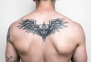 half tattoo tattoo idea