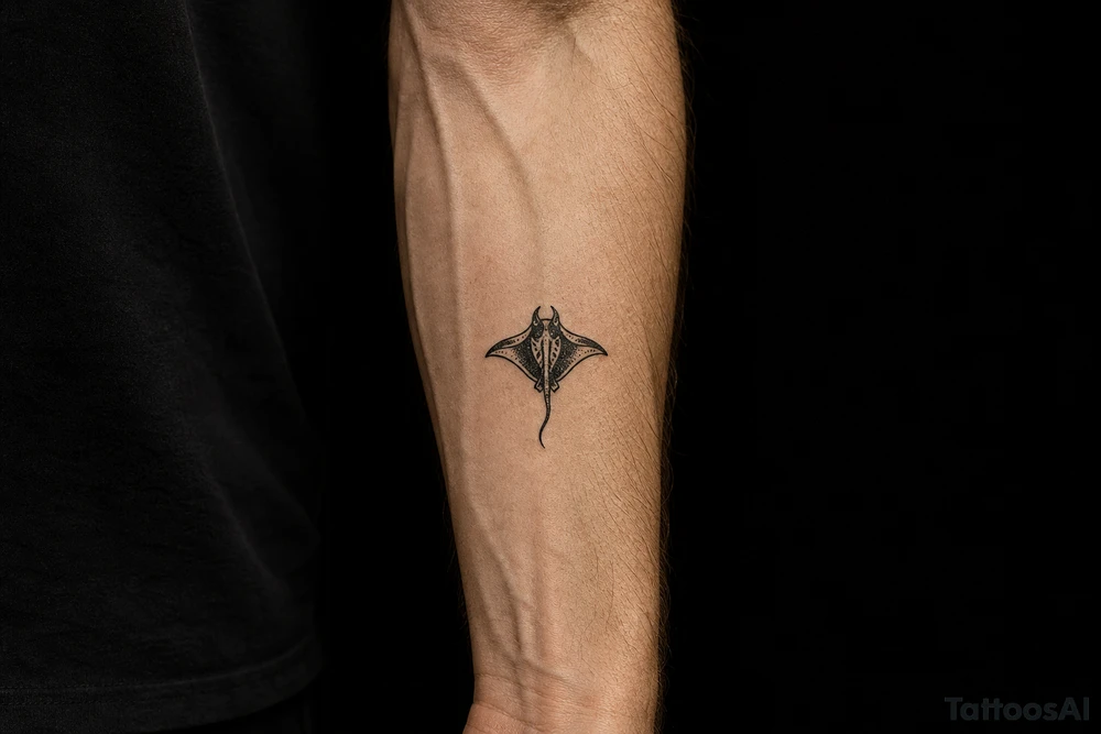 stingray tattoo idea