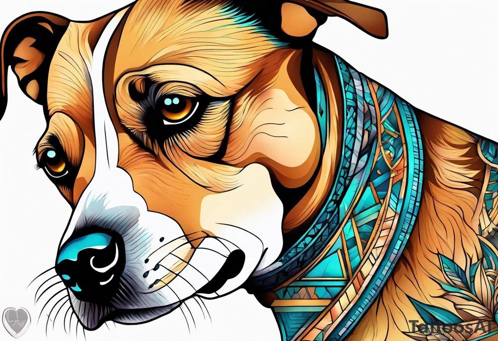 tattoo for my dog buddy tattoo idea