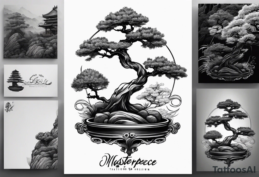 bonsai tattoo idea
