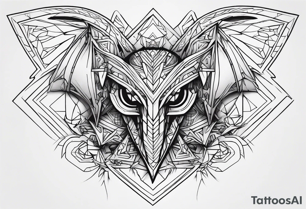 Excision tattoo idea