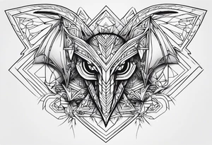 Excision tattoo idea