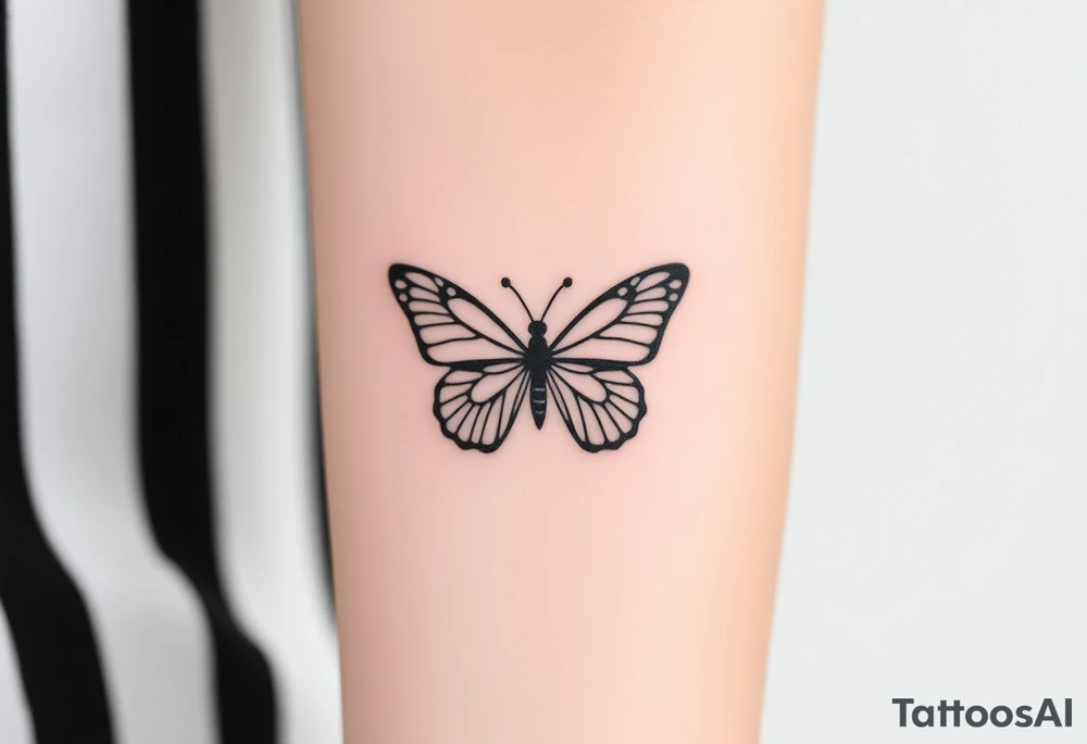 butterfly tattoo idea