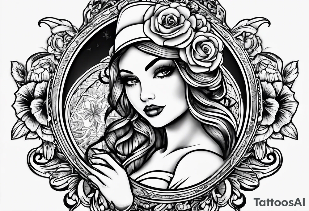 “Do no harm but take no shit” nurse tattoo with calligraphy tattoo idea