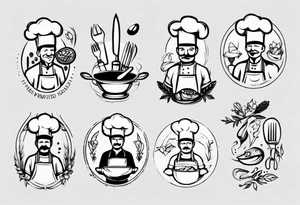 chef inspired tattoo idea