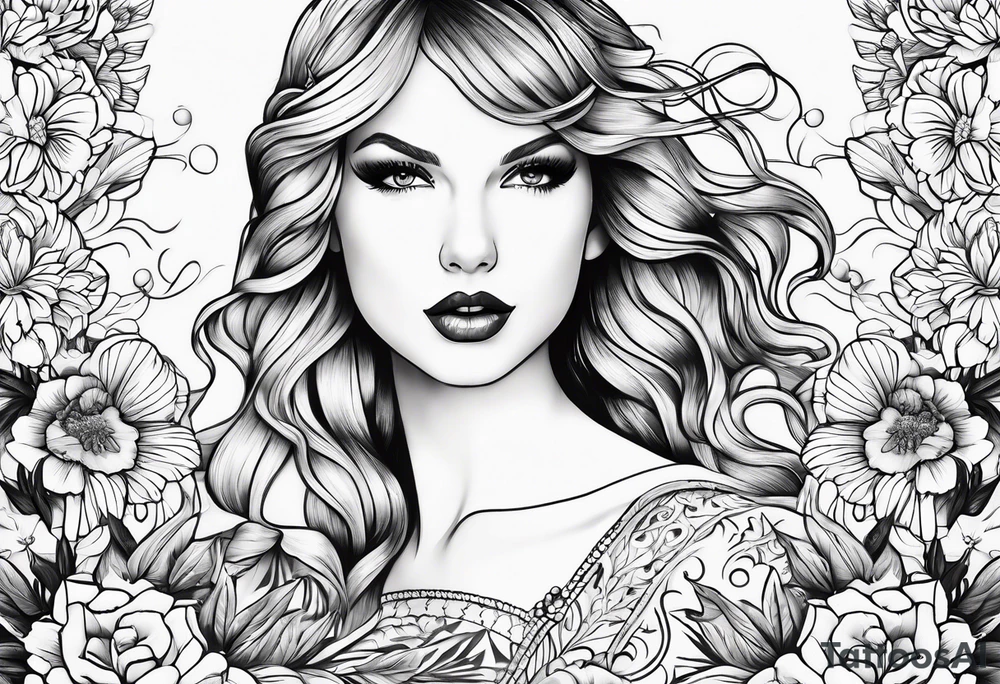 taylor swift lyric tattoo idea
